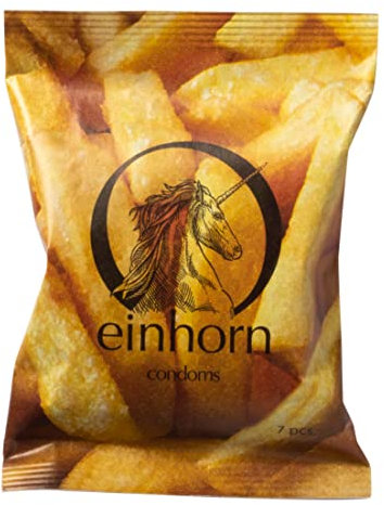 einhorn Kondome 7 Stück Wochenration Design Edition: FOODPORN