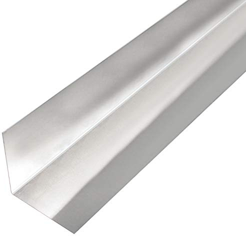 Alberts 462901 Glattblech | gekantet, L-Form | Aluminium, natur | 1000 x 50 x 50 mm