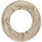 Majea Loop Alice schmaler Damen-Schal Loop Frühlingsschal Schlauchschal Rundschal Tuch uni unisex unifarben einfarbig Halstuch (beige)