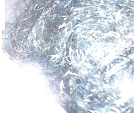 Reinhold Lametta GELOCKT 2 Farben zur Auswahl (Silber)