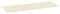 vidaXL Gartenbankauflage, Bankauflage Sitzkissen Outdoor, Polsterauflage Auflage für Gartenbank, Bankpolster Bankkissen, Creme 150x50x4cm Oxford-Gewebe