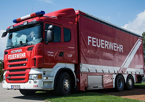 hansepuzzle 42296 - Feuerwehr Puzzle 260 Teile | Fortbewegung Puzzle mit hochwertiger Puzzle Aufbewahrung: Kartonbox und wiederverschließbarem Beutel | Puzzle-Maße: 41 x 28,7 cm