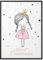 Papierschmiede® Kinderposter in A4 (21x30 cm), Wanddeko für Kinderzimmer oder Spielecke, Geschenk für Mädchen, Wandbild Dekoration mit Sprüchen ohne Rahmen, Vollzeitprinzessin