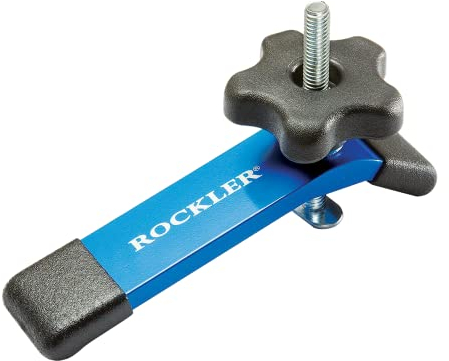 Rockler 754728 Hold Down Clamp 5-1/2 x 1-1/8”, Blue