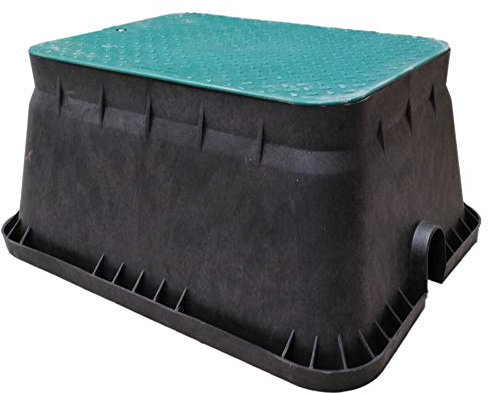 Arqueta de riego Jumbo, Color Negro y Verde