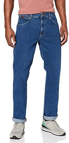 Wrangler Men's Texas Contrast Straight Jeans, Best Rocks, 38W / 30L