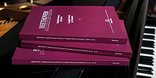 Beethoven, Ludwig van: Sämtliche Sonaten Band 1-3 : für Klavier Neuausgabe 2019: Spielpartituren (3), Sammelband, UrtextausgabeEinführungspreis gültig ... 04.01.2021, Preis ab dem 05.01.2021 EUR 94,00