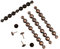 decotacks® Clous d'ameublement en cuivre antique, bandes de 10,2 cm de long, diamètre de la tête de 1,1 cm, couvre 6 m DX0511AC-S6M