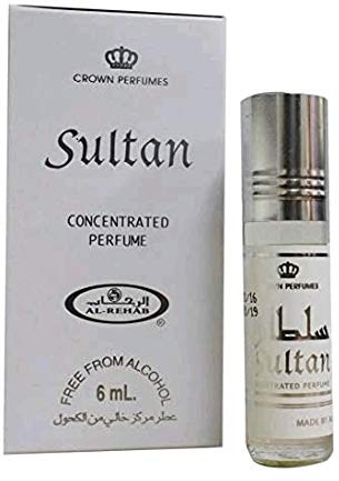 Musc Parfum Al Rehab SULTAN 6ml 100% Öl NOTEN: Zeder, Wacholder, Kardamom, Bergamotte, Zimt, Sandelholz, Musk und Vanille