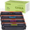 BONINK 131A 131X CF210X Toner Kompatibel für HP 131X HP 131A für Toner CP1525NW HP Laserjet Pro CP1525N HP Laserjet 200 Color MFP M276NW (Schwarz/Gelb/Cyan/Magenta)