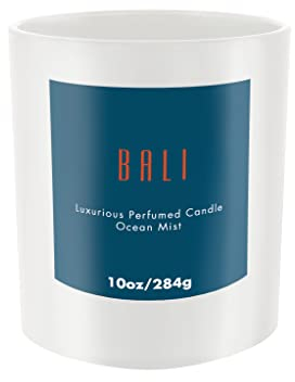 Enesco Izzy and Oliver Destinations Bali Duftkerze im Glas, 284 g, Ocean Mist