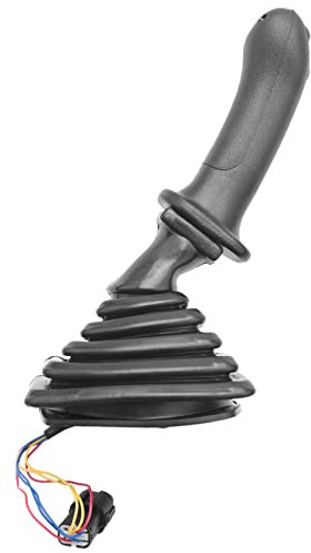 KVSERT Lot de 2 joysticks de pelleteuse L+R à 3 boutons avec couvercle anti-poussière pour Doosan DX150 215 225 300 370-9C