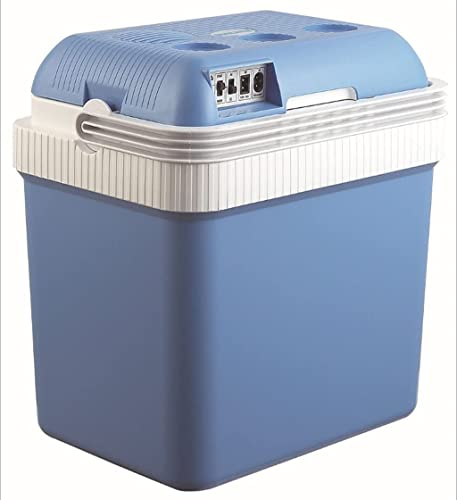 Samnuerly Frigorifero per Auto da 24 Litri, 12 Box di Controllo della Temperatura Intelligente, Mini frigo
