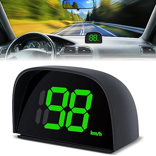 Compteur de vitesse numérique pour voiture : écran universel tête haute HUD pour voiture, compteur de vitesse, compteur de vitesse, compteur de vitesse, moto pour vélo, moto, voiture