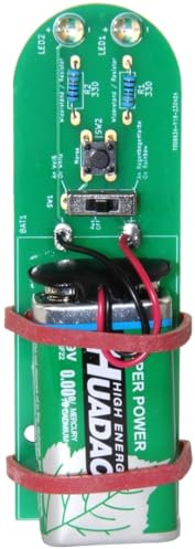 SOL-EXPERT Lötbausatz Taschenlampe mit Morsefunktion und Disko-Licht