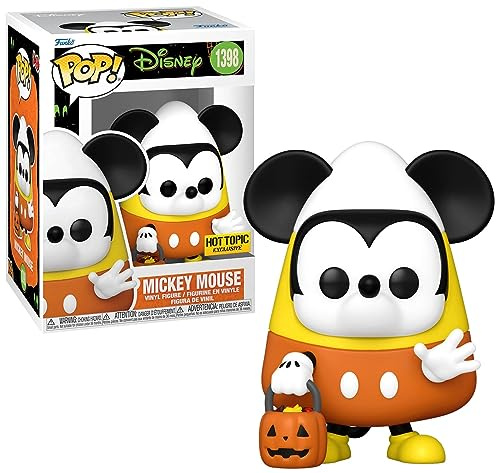 Funko Pop! Disney: Mickey (Candy Corn)(Exc) 74706 - Sammelfigur aus Vinyl - Geschenkidee - Offizielles Merchandise - Spielzeug für Kinder & Erwachsene - Modellfigur für Sammler und Display