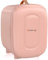Hansburg Mini Fridge for Bedroom Skincare Cooler & Warmer Portable Small Refrigerator 4 Liter/6 can with 12v AC/DC/USB Option for Food, Drinks, Makeup, Dorm, Office and Car