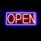 Open Panneau néon LED alimenté par USB avec interrupteur à intensité variable pour bar, club, magasin, restaurant, café, décoration cadeau