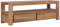 Iiaky TV-Schrank 120 x 30 x 40 cm Wohnwand Wohnzimmer Fernseher Schrank TV MöBel TV Sideboard TV Unterschrank Massivholz Teak