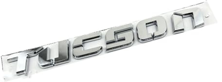 SLANNB Auto Aufkleber für Hyundai Tucson, Selbstklebend Autoaufkleber Emblem Abziehbilder Dekoration Ersatz Zubehör,B B