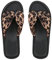 GORGLITTER Damen Flip Flops Flache Sandalen Zehensandalen mit Leopardenmuster Y2K Strandsandalen Sommer Outdoor Freizeitsandalen Leo EUR39