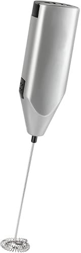 Surluoen Espumador de Mano Silencioso Batidora Mini Licuadora de Alta Potencia Mezclador Eléctrico para Hacer Espuma Licuadora