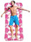 Pruojhw Piscine île de natation avec bain de soleil | Chaise longue gonflable pliable pour homme et femme