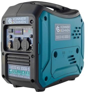 K&S Könner&Söhnen KS 3000i S Invertergenerator 3000W, stromerzeuger benzin