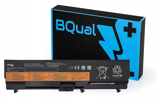 BQual 45N1001 Laptop Akku für Len OVO ThinkPad T430 T430i T530i T530 L430 L530 W530-10,8 V 4400 mAh / 48 Wh Li-Ion Ersatzakku Schwarz Notebook Akku Batterie Austauschakku