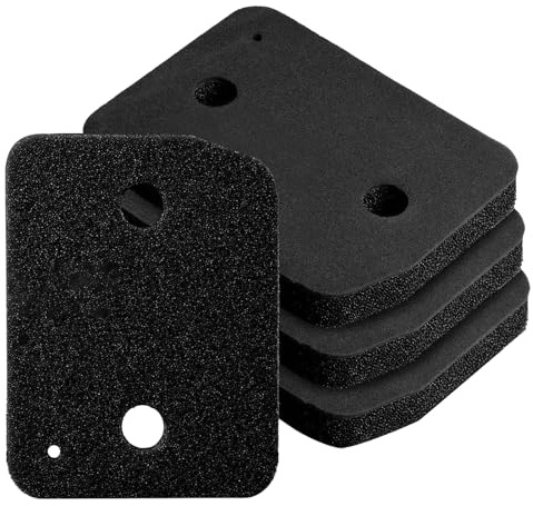 4 Filtro de Secadora Compatible with Miele T1 9164761-200x155x29mm | Filtro de Esponja, Secadoras con Bomba de Calor, Fino Grueso, Apto para secadoras de ropa y secadoras con bomba de calor