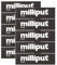 Milliput - Black - Pack of 10