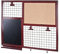HAKU Möbel Memoboard rot, Kork, Metall - Maße: B 65 cm x H 57 cm x T 6 cm, Style: Industrial