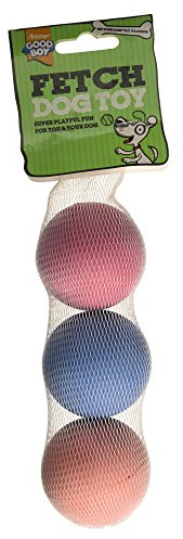 Good Boy Fetch Dog Toy Sponge Ball Pack