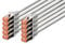 DIGITUS Cable LAN Cat 6 - 1m - 10 Piezas - Cable de red RJ45 - S/FTP Blindado - Compatible con Cat 6A y Cat 7 - Gris