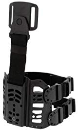 GK® Plaque de Cuisse et de Hanche, Ambidextre, Noir