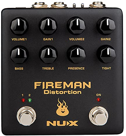 Pedal de distorsión doble NUX Modern brown sound