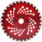 LSHUZIYU, 205mm-32T. Punte in Carburo, Foro Centrale 25.4mm Con Rondella 22.23-20-16mm, Lama per Decespugliatore, Disco per Decespugliatore.
