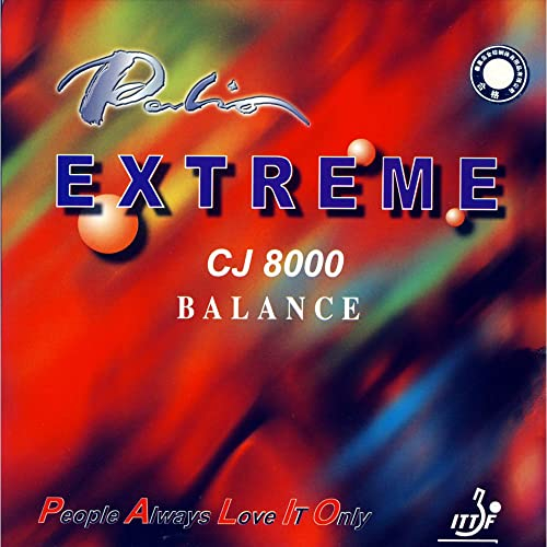 PALIO CJ-8000 Balance (1,8 mm - rot) | China Tischtennis Belag | ITTF | TT-Spezial - Schütt Tischtennis