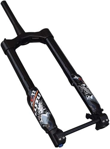 Fat Bike Downhill Gabel 26 Zoll Fahrrad Federgabel 150mm Breite für ATV/MTB/BMX Fat Tire 4.8 Air Shock Absorber 1-1/2 Dämpfungseinstellung Scheibenbremse A,26