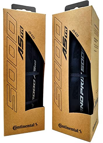 Continental Grand Prix 5000 All Season 700 x 25 AS TR Black Reflex – Tubeless Ready – Pack de 2