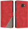 RADOO Coque pour Samsung Galaxy J310/J3 2016/J3, Housse Etui Portefeuille Cuir Multifonction, Fermeture Magnétique à Clapet [Fonction Support] Flip Case Compatible avec Samsung J310/J3 2016 (Rouge)