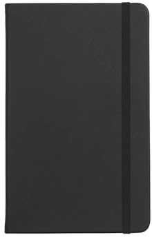Papier Everyday Notizbuch, Schwarz, 12,7 x 21 cm