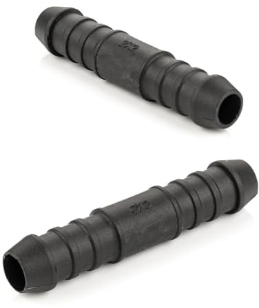 LST 2x Benzin ölbeständiger PA-Schlauch Kraftstoffleitung Kupplung Polyamid 12mm