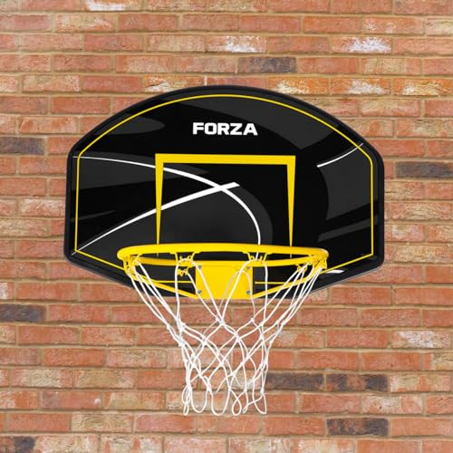 FORZA Basketball-Rückwand und Korb | 2X Größen – Mini & Standard | Üben Sie drinnen und draußen (Mini (72cm x 45cm))