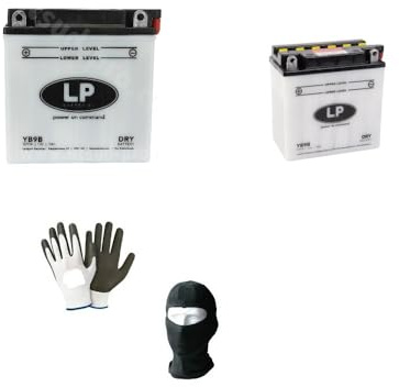KOMPATIBEL MIT Piaggio Vespa ET4 50 Jahr 2000 al 2005 YB9-B LP-Batterie KOMPLETT FÜR DEN Gebrauch GELIEFERT. SPEZIFIKATION DER TROCKENBATTERIE 9 Ampere 12 Volt 135X75X139MM