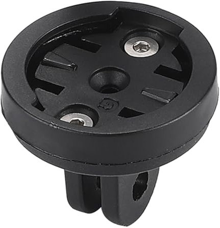 Fiorky Mountain Bike Computer Mount For Gopro Connecting Seat Bike Computer Holder Connecting Base Adjustable Angle for Garmin/XOSS/Magene/BlackBird/iGS