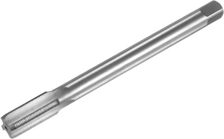 QUARKZMAN Taraud à Filetage Métrique M15 x 1 H2 160mm Fraiseuse à Filetage à Cannelure Droite Extra Longue, Outil de Réparation de Taraudage