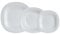 Luminarc Carine Gris Vajilla Opal 12 Piezas - 4 Personas Opal Apto Microondas Apto Frigorífico Ecológico
