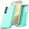 Watana Cover per Samsung Galaxy S24 5G Custodia in Silicone, Custodia Antiurto Case Sottile in Silicone TPU con Strato Interno in Fibra per samsung S24 5G, Verde Chiaro