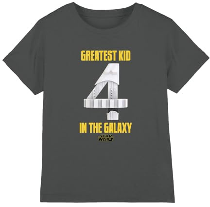 Star Wars Boy's Star Wars Greatest Kid Stormtrooper Unisex Kids T Shirt T-Shirt (Pack of 1)